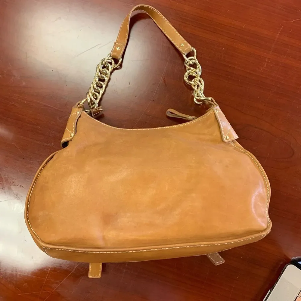 By Bios Vintage Leather Satchel Hand Bag